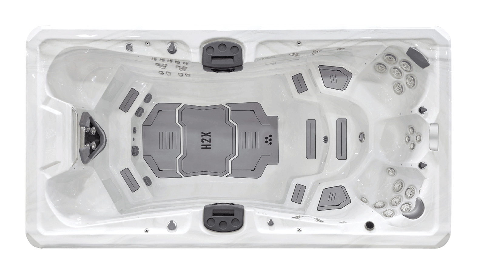 Trainer 15 swim spa - main view
