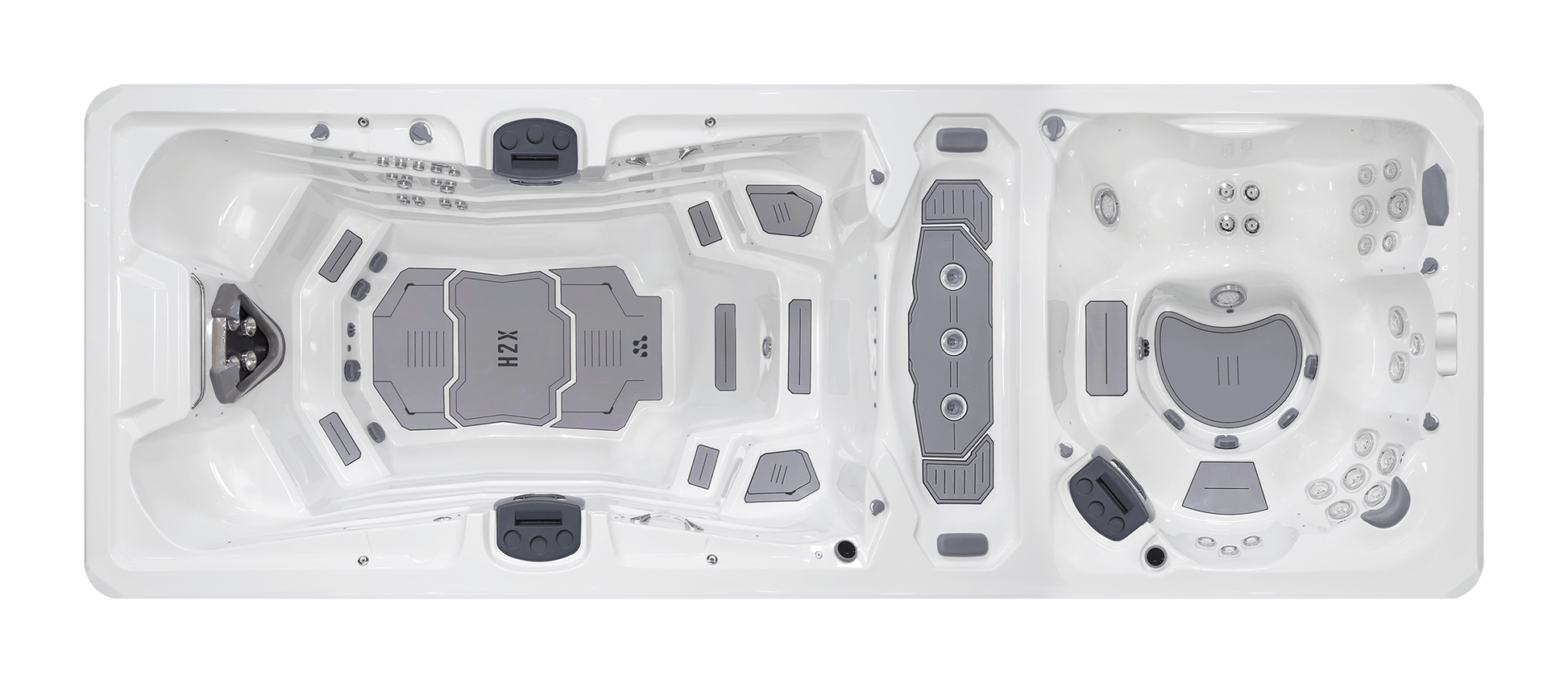 Trainer 21 swim spa - main view