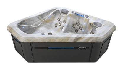TS 240X hot tub - Smokey Mountain shell with Graphite cabinet