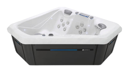 TS 240X hot tub - White shell with Graphite cabinet