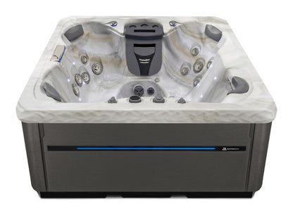TS 67.25 hot tub - Smoky Mountain shell with DuraMaster Graphite cabinet