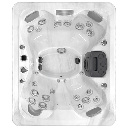 TS 67.25 hot tub - top view