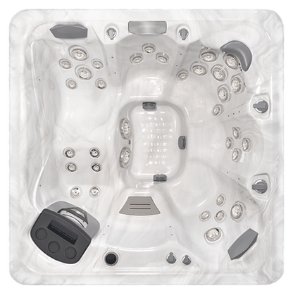 TS 7.2 hot tub - top view