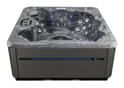Twilight Spas TS 7.25 hot tub - Storm Cloud shell with Graphite skirting