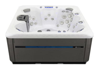 Twilight Spas TS 7.25 hot tub - White shell with Graphite skirting