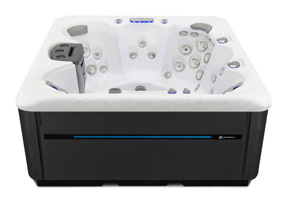 Twilight Spas TS 7.25 hot tub - White shell with Midnight skirting