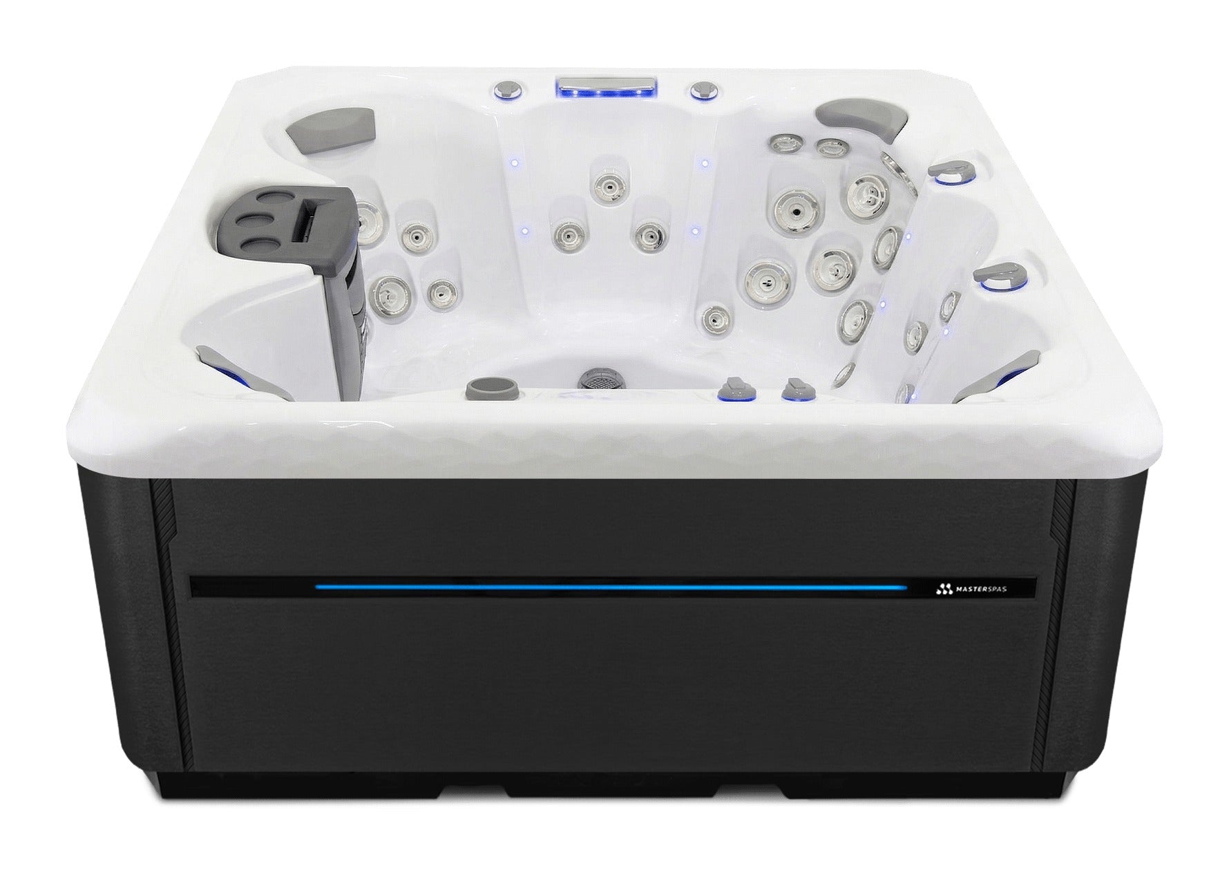 Twilight Spas TS 7.25 hot tub - White shell with Midnight skirting