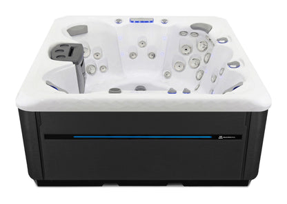 Twilight Spas TS 7.25 hot tub - White shell with Midnight skirting