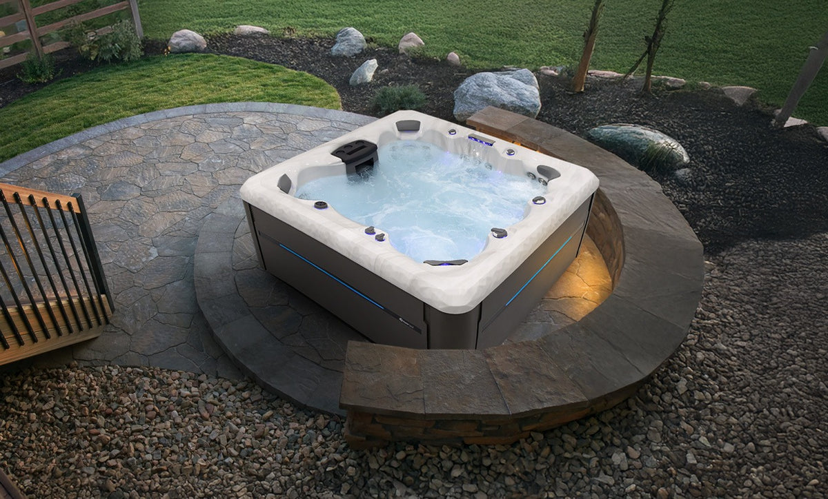 TS 8.25 hot tub - lifestyle