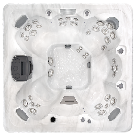 TS 8.25 hot tub - top view