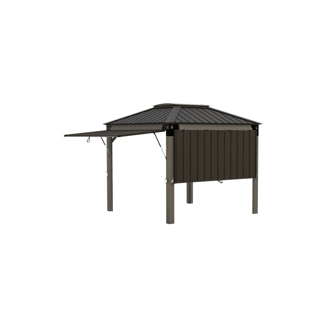 Visscher The Sedona Cabana Roof Extension Kit - with cabana roof extension