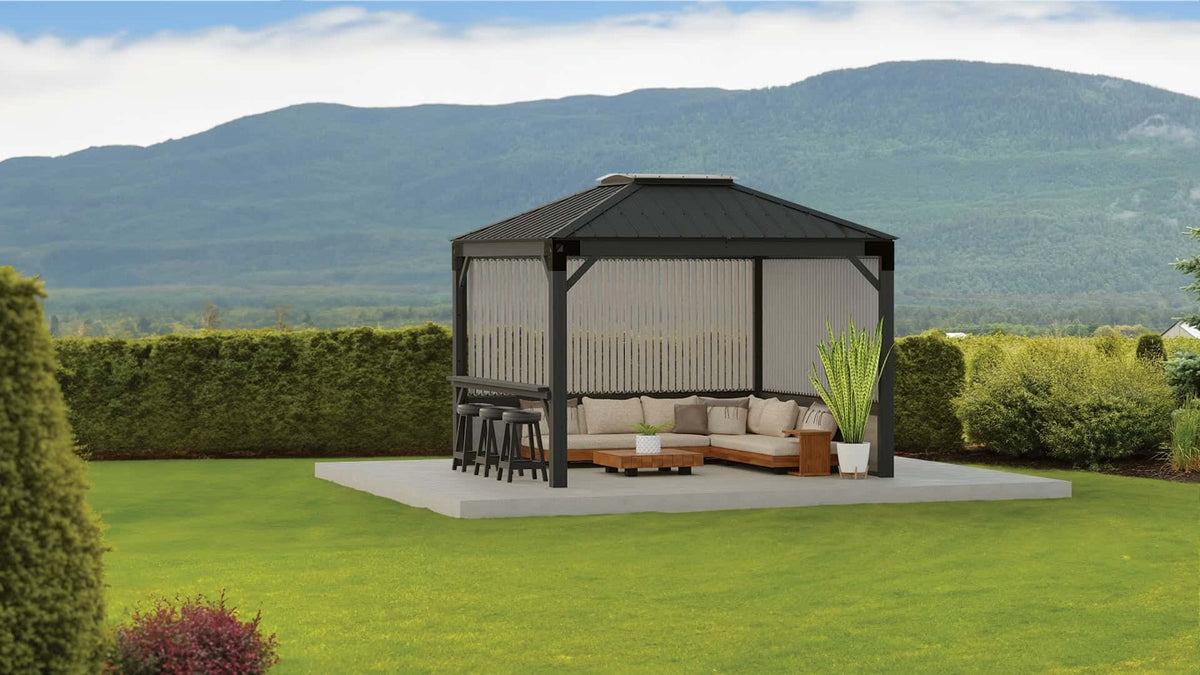 Visscher The Savannah 11 x 11 Gazebo - product render