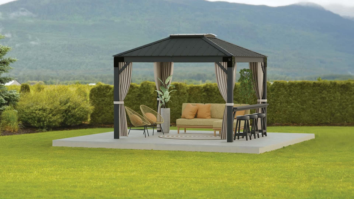 Visscher The Savannah 11 x 11 Gazebo - product render