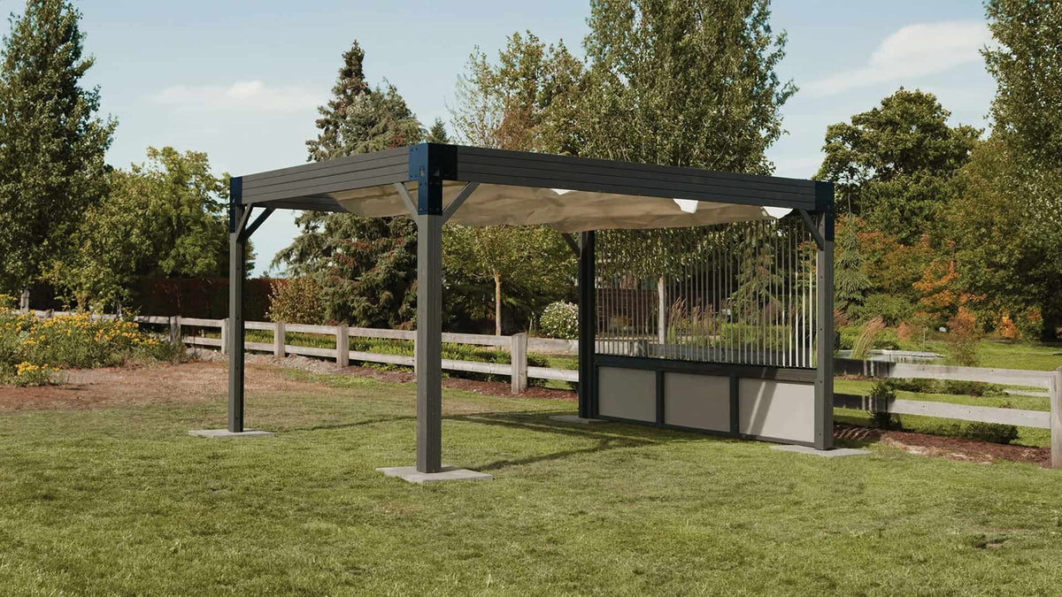 Visscher The Tuscon 11 x 14 - with louver panels