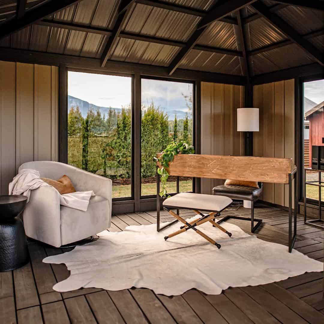 Visscher Cypress 14 x 14 - with cedar interior panels