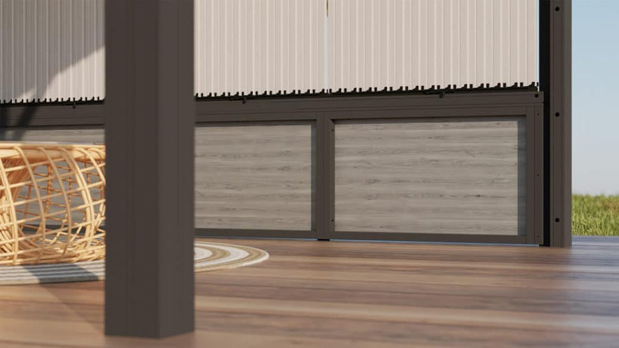 Optional: Metal Base Panels