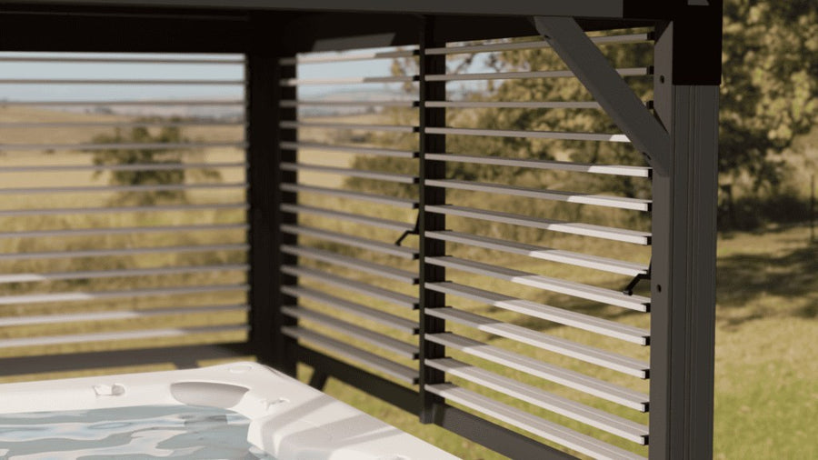 Optional: Horizontal Louver Panels