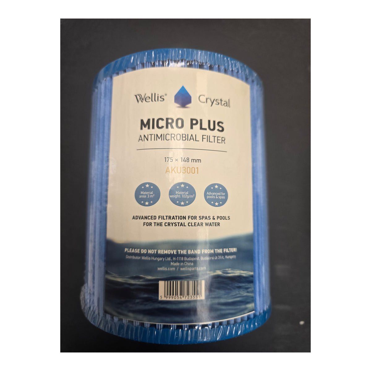 Wellis Antimicrobial Filter